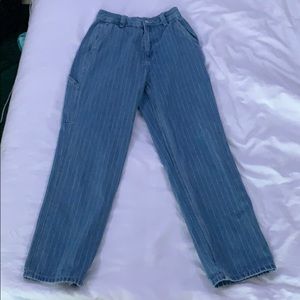 Striped Pacsun Mom Jeans